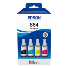 Εικόνα της Πακέτο 4 Μελανιών Epson 664 Black, Cyan, Magenta και Yellow C13T66464A
