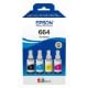 Εικόνα της Πακέτο 4 Μελανιών Epson 664 Black, Cyan, Magenta και Yellow C13T66464A