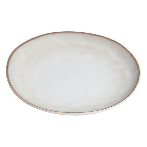 Εικόνα της Πιάτο Ρηχό Estia Vignette Stoneware 21cm Ivory 07-24420
