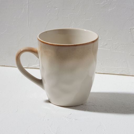 Εικόνα της Κούπα Καφέ Estia Vignette Stoneware 400ml Ivory 07-24406
