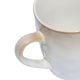 Εικόνα της Κούπα Καφέ Estia Vignette Stoneware 400ml Ivory 07-24406