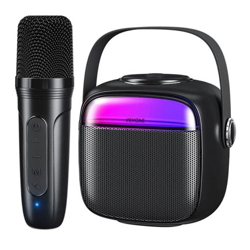 Εικόνα της Ηχείο WK D43 mini Karaoke Black