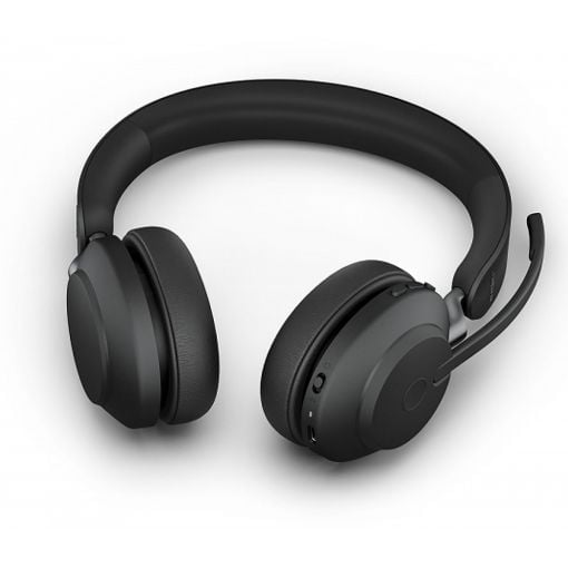 Εικόνα της Headset Jabra Evolve2 65 UC Stereo Link380a USB-A with Desk Stand Black 26599-989-989