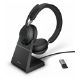 Εικόνα της Headset Jabra Evolve2 65 UC Stereo Link380a USB-A with Desk Stand Black 26599-989-989