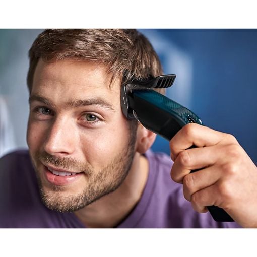 Εικόνα της Κουρευτική Μηχανή Philips Series 3000 Ρεύματος Μπλε HC3505/15