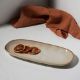 Εικόνα της Πιατέλα Οβάλ Estia Vignette Stoneware 31cm Ivory 07-24321