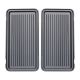 Εικόνα της Τοστιέρα Estia Black & Inox 2 Θέσεων 850w με Αποσπώμενες Αντικολλητικές Πλάκες 06-10041
