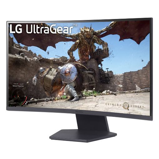 Εικόνα της Οθόνη LG UltraGear 27GS60QC-B 27" Curved VA QHD 180Hz AMD FreeSync HDR10