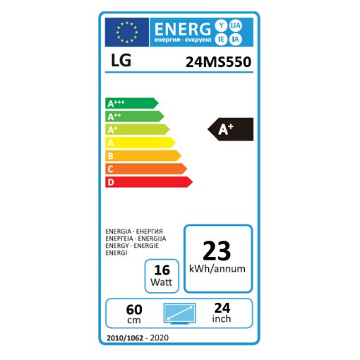 Εικόνα της Οθόνη LG 24MS550-B 23.8" IPS Full HD 100Hz