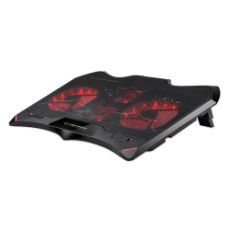 Εικόνα της Βάση Laptop Esperanza Buran με 4 Ανεμιστήρες και Φωτισμό EGC102