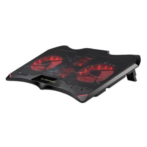 Εικόνα της Βάση Laptop Esperanza Buran με 4 Ανεμιστήρες και Φωτισμό EGC102