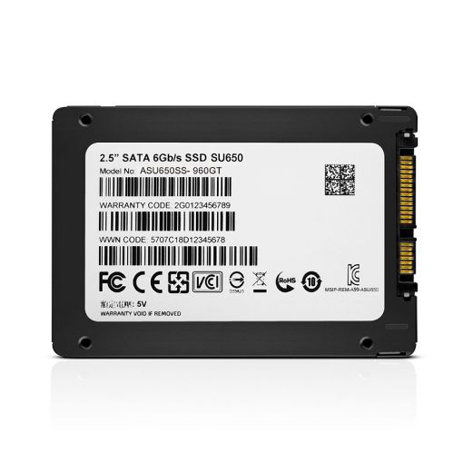 Εικόνα της Δίσκος SSD Adata Ultimate SU650 960GB 2.5" SATA III ASU650SS-960GT-R