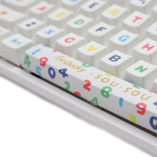 Εικόνα της Πληκτρολόγιο Ducky x SOU SOU One 2 Mini RGB Cherry MX Silver White (US) DKON2061ST-PUSPHWWTS2