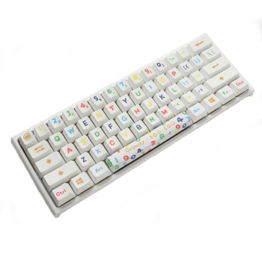 Εικόνα της Πληκτρολόγιο Ducky x SOU SOU One 2 Mini RGB Cherry MX Silver White (US) DKON2061ST-PUSPHWWTS2