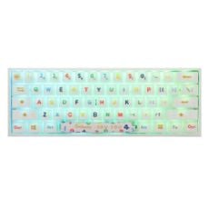 Εικόνα της Πληκτρολόγιο Ducky x SOU SOU One 2 Mini RGB Cherry MX Silver White (US) DKON2061ST-PUSPHWWTS2