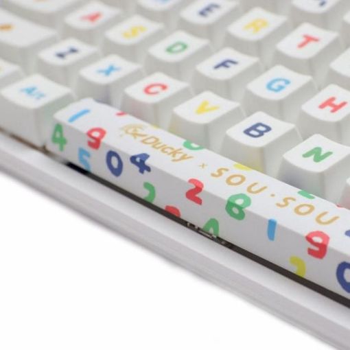Εικόνα της Πληκτρολόγιο Ducky x SOU SOU One 2 Mini RGB Cherry MX Blue White (US) DKON2061ST-CUSPHWWTS2