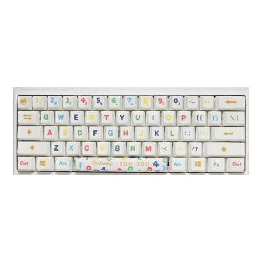 Εικόνα της Πληκτρολόγιο Ducky x SOU SOU One 2 Mini RGB Cherry MX Blue White (US) DKON2061ST-CUSPHWWTS2