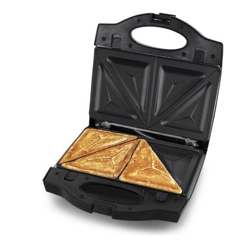 Εικόνα της Τοστιέρα Esperanza Muffuletta 3-in-1 με Αποσπώμενες Πλάκες 700W Γκρι EKT005