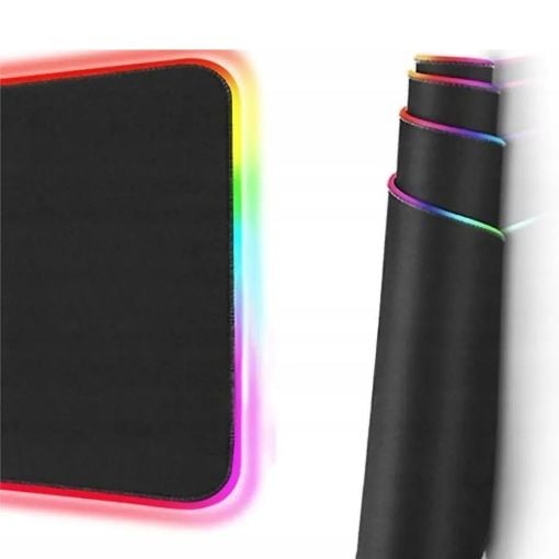 Εικόνα της Mouse Pad Gaming Esperanza Zodiac Medium 350mm με RGB Φωτισμό Μαύρο EGP105