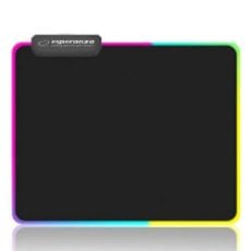 Εικόνα της Mouse Pad Gaming Esperanza Zodiac Medium 350mm με RGB Φωτισμό Μαύρο EGP105