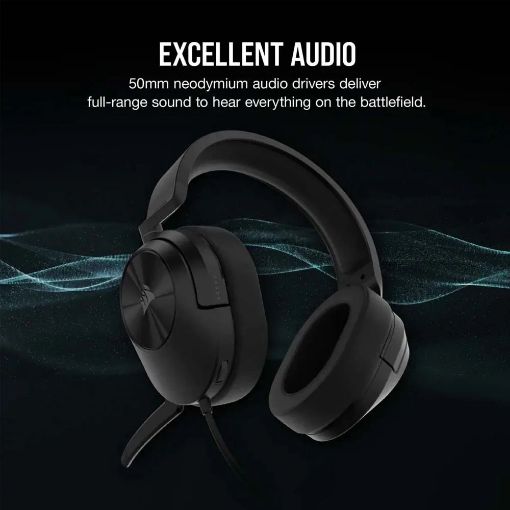Εικόνα της Headset Corsair HS55 Stereo Carbon CA-9011260-EU