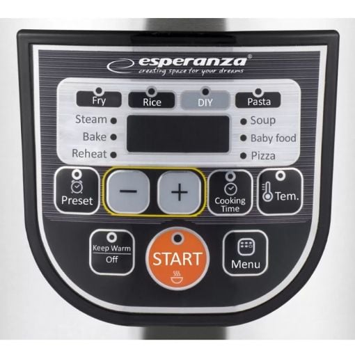 Εικόνα της Πολυμάγειρας Esperanza 860W 5lt Ασημί EKG011
