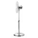 Εικόνα της Ανεμιστήρας Estia Retroflow Stand Επιδαπέδιος 40cm 50W Μεταλλικός Ασημί 06-21535