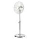 Εικόνα της Ανεμιστήρας Estia Retroflow Stand Επιδαπέδιος 40cm 50W Μεταλλικός Ασημί 06-21535