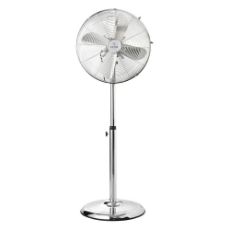 Εικόνα της Ανεμιστήρας Estia Retroflow Stand Επιδαπέδιος 40cm 50W Μεταλλικός Ασημί 06-21535