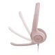 Εικόνα της Headset Logitech H390 Rose 981-001281