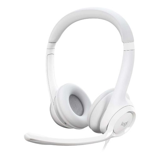 Εικόνα της Headset Logitech H390 Off-White 981-001286