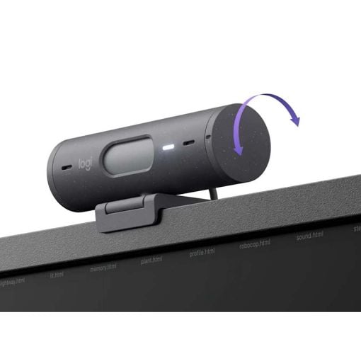 Εικόνα της Webcam Logitech BRIO 500 1080p Graphite 960-001422