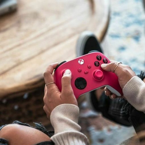 Εικόνα της Wireless Controller Microsoft Deep Pink Xbox One/S/X QAU-00083