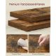 Εικόνα της Vasagle Γωνιακή Βιβλιοθήκη 5 Επιπέδων Rustic Brown LBC72BX