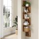 Εικόνα της Vasagle Γωνιακή Βιβλιοθήκη 5 Επιπέδων Rustic Brown LBC72BX