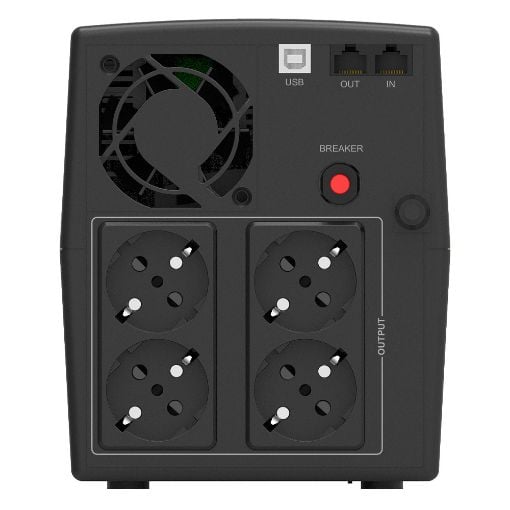 Εικόνα της UPS PowerWalker Basic VI 1500 STL Line-Interactive 1500VA/900W 4 Schuko 10121076