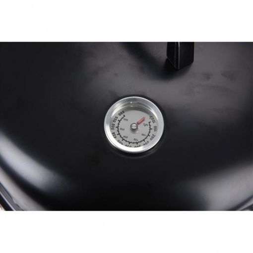 Εικόνα της Ψησταριά Καπνιστής BBQ κάρβουνου 40x40x78 cm C83000280
