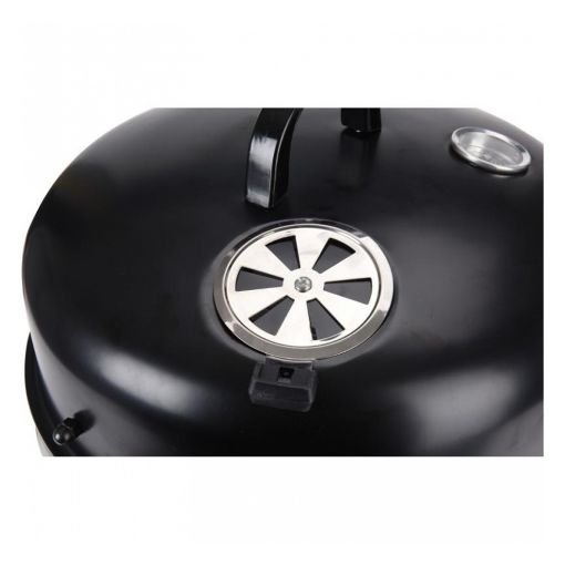Εικόνα της Ψησταριά Καπνιστής BBQ κάρβουνου 40x40x78 cm C83000280