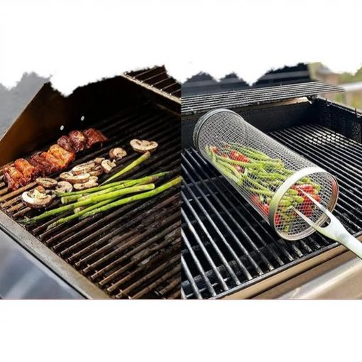 Εικόνα της Καλάθι Grill BBQ για Λαχανικά Ανοξείδωτο 9x20cm C04000300