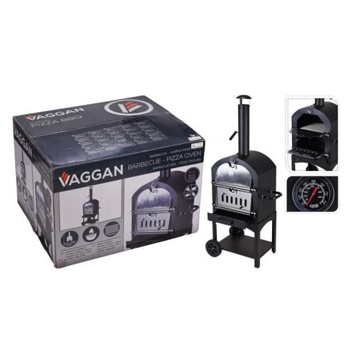 Εικόνα της Ψησταριά Πίτσας Κάρβουνου Vaggan 67x47.5x156 cm X85300070