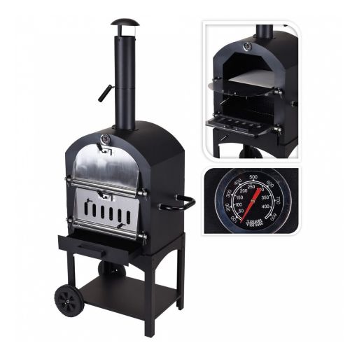 Εικόνα της Ψησταριά Πίτσας Κάρβουνου Vaggan 67x47.5x156 cm X85300070
