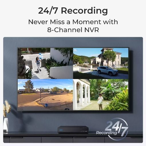 Εικόνα της Καταγραφικό Reolink NVS8 PoE NVR 8 Καναλιών