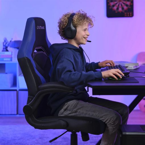 Εικόνα της Gaming Chair Trust GXT 703B Riye Blue 25129