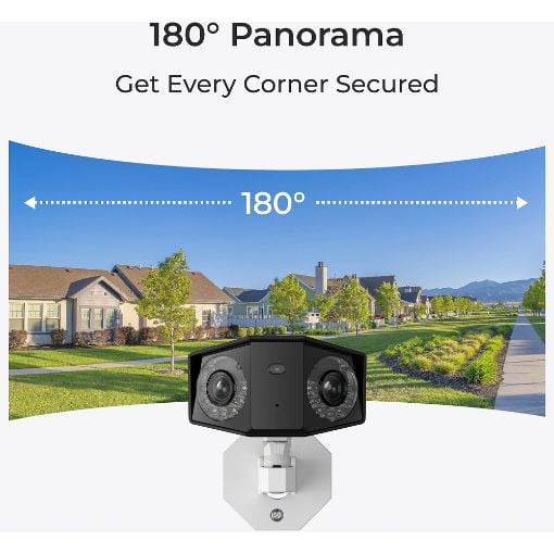 Εικόνα της Outdoor IP Camera Reolink Duo Series P730 PoE White