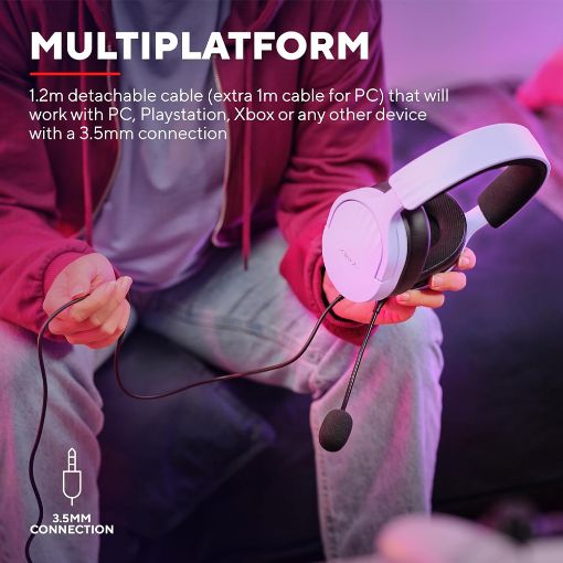 Εικόνα της Headset Trust GXT 489P Fayzo Purple 25301