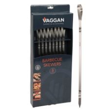 Εικόνα της Σουβλάκια Μπάρμπεκιου Vaggan Ανοξείδωτα 8 Τεμ. 41cm C83501040