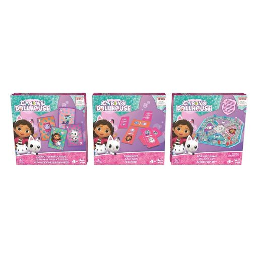 Εικόνα της Spin Master Gabbys Dollhouse: 3Pack Games Bundle 6066779