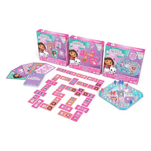 Εικόνα της Spin Master Gabbys Dollhouse: 3Pack Games Bundle 6066779