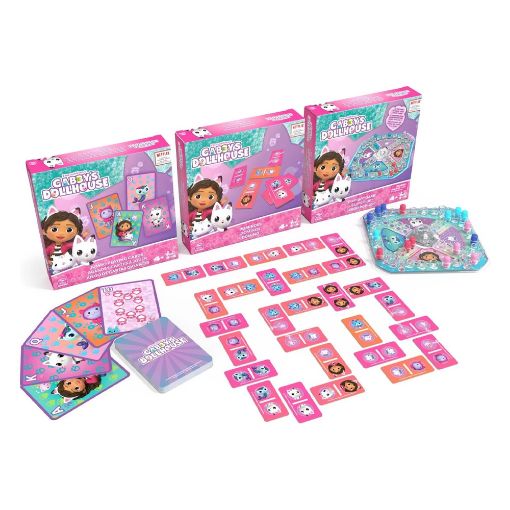 Εικόνα της Spin Master Gabbys Dollhouse: 3Pack Games Bundle 6066779