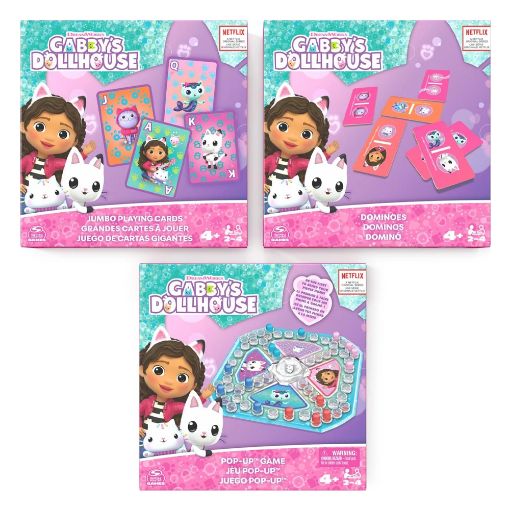 Εικόνα της Spin Master Gabbys Dollhouse: 3Pack Games Bundle 6066779